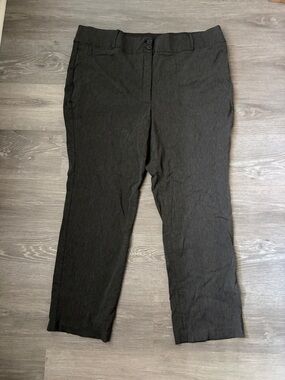 Lane Bryant Women’s Charcoal Gray Dress Pants, Size 26
